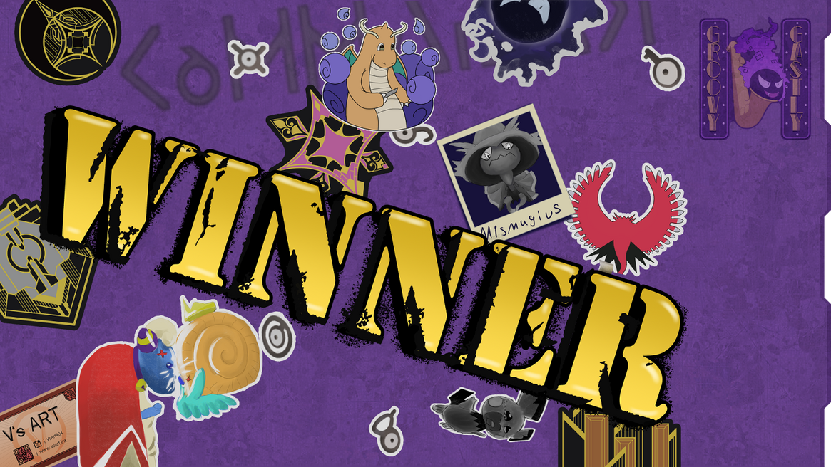 Winner Left Side - Groovy Gastly