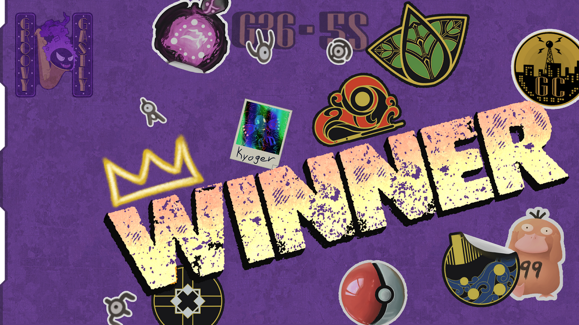 Winner Right Side - Groovy Gastly