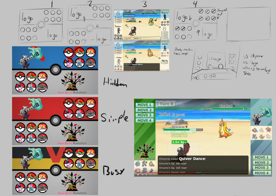 Breakdown Style Guide - Team Panels
